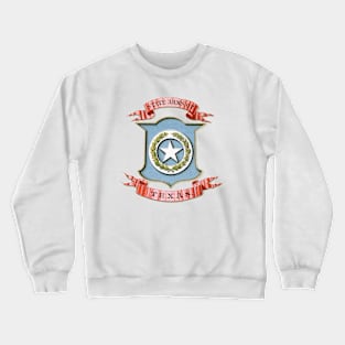 1876 State of Texas Coat of Arms Crewneck Sweatshirt